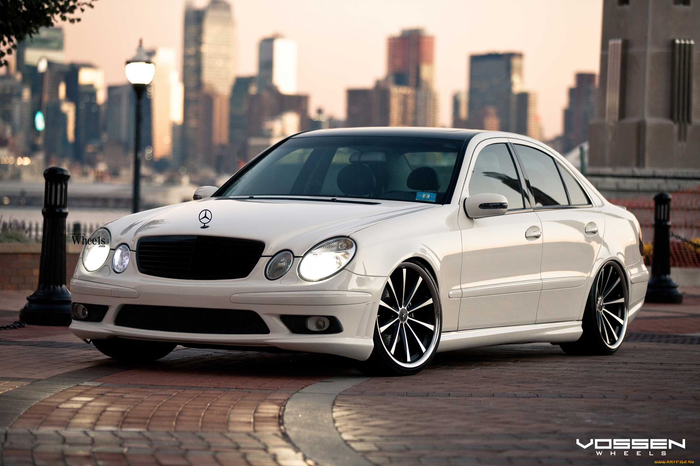 , mercedes, benz, amg, e320, vossen